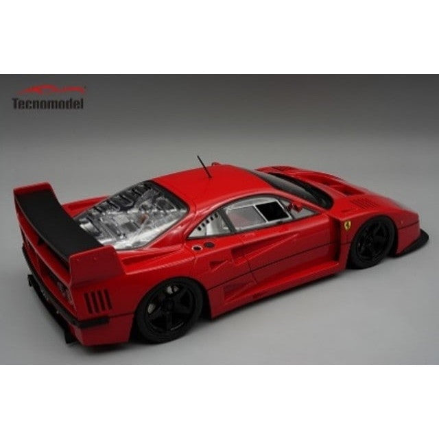 【新品即納】[MDL] 1/18 フェラーリ F40 LM 1996 プレス(レッド w/ブラックホイール) 完成品 ミニカー(TM18-410F) Tecnomodel(テクノモデル)(20250131)