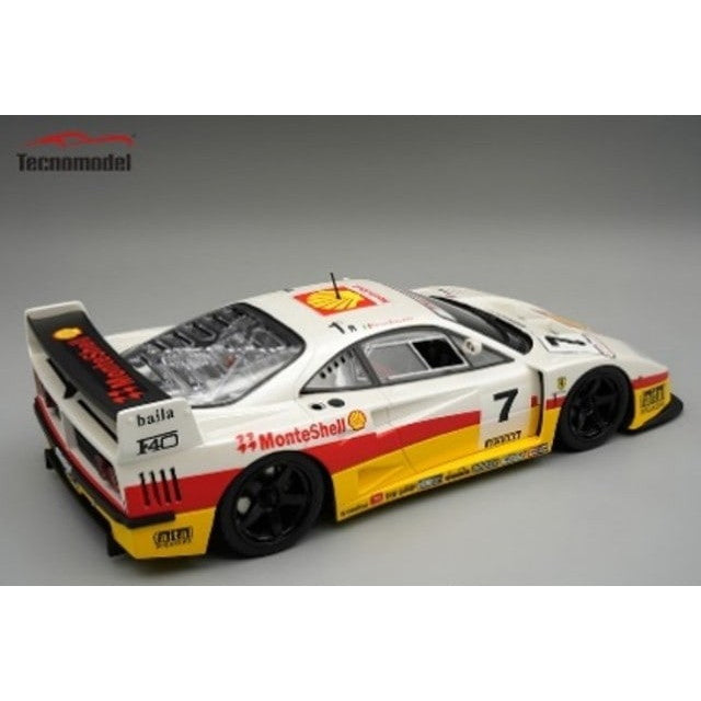 【新品即納】[MDL] 1/18 フェラーリ F40 LM 1996 Monte Shell スポンサー Rendering edition w/ブラックホイール 完成品 ミニカー(TM18-410G) Tecnomodel(テクノモデル)(20250131)