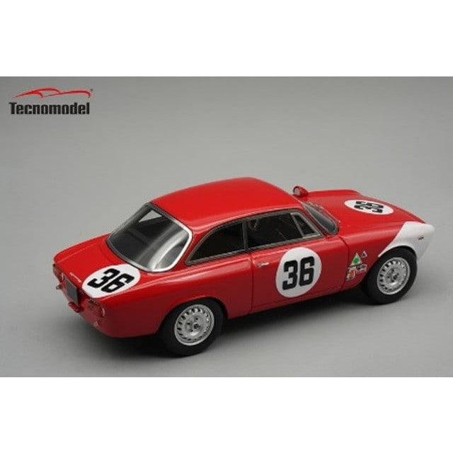 【新品即納】[MDL] 1/43 アルファ ロメオ ジュリア 1600 スプリント GTA セブリング4時間 優勝車 1966 #36 J.Rindt 完成品 ミニカー(TM43-27B) Tecnomodel(テクノモデル)(20250131)