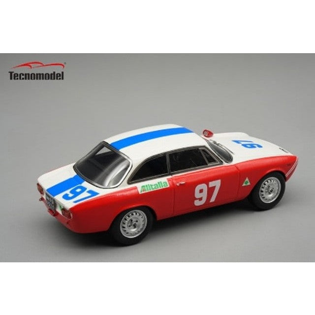 【新品即納】[MDL] 1/43 アルファ ロメオ ジュリア 1600 スプリント GTA タルガ フローリオ 1971 #97 Rizzo/Alongi 完成品 ミニカー(TM43-27D) Tecnomodel(テクノモデル)(20250131)