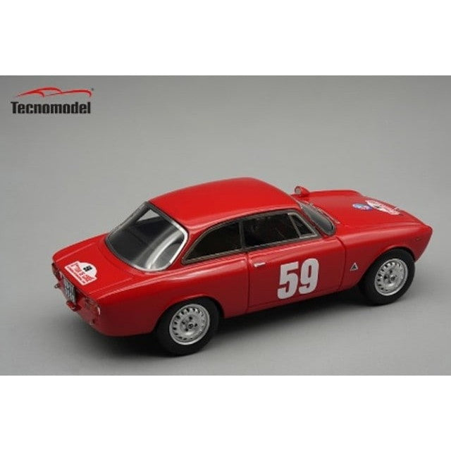 【新品即納】[MDL] 1/43 アルファ ロメオ ジュリア 1600 スプリント GTA ツール・ド・コルス 1966 #59 L.Bianchi 完成品 ミニカー(TM43-27E) Tecnomodel(テクノモデル)(20250131)