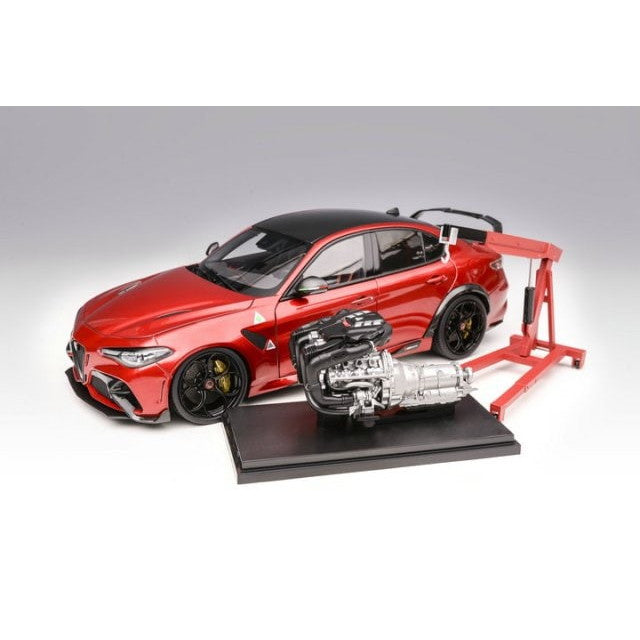 【予約安心出荷】[MDL] 1/18 Alfa Romeo Giulia GTAm GTA Red 完成品 ミニカー(M89007) MOTORHELIX(モーターヘリックス) (2025年1月)