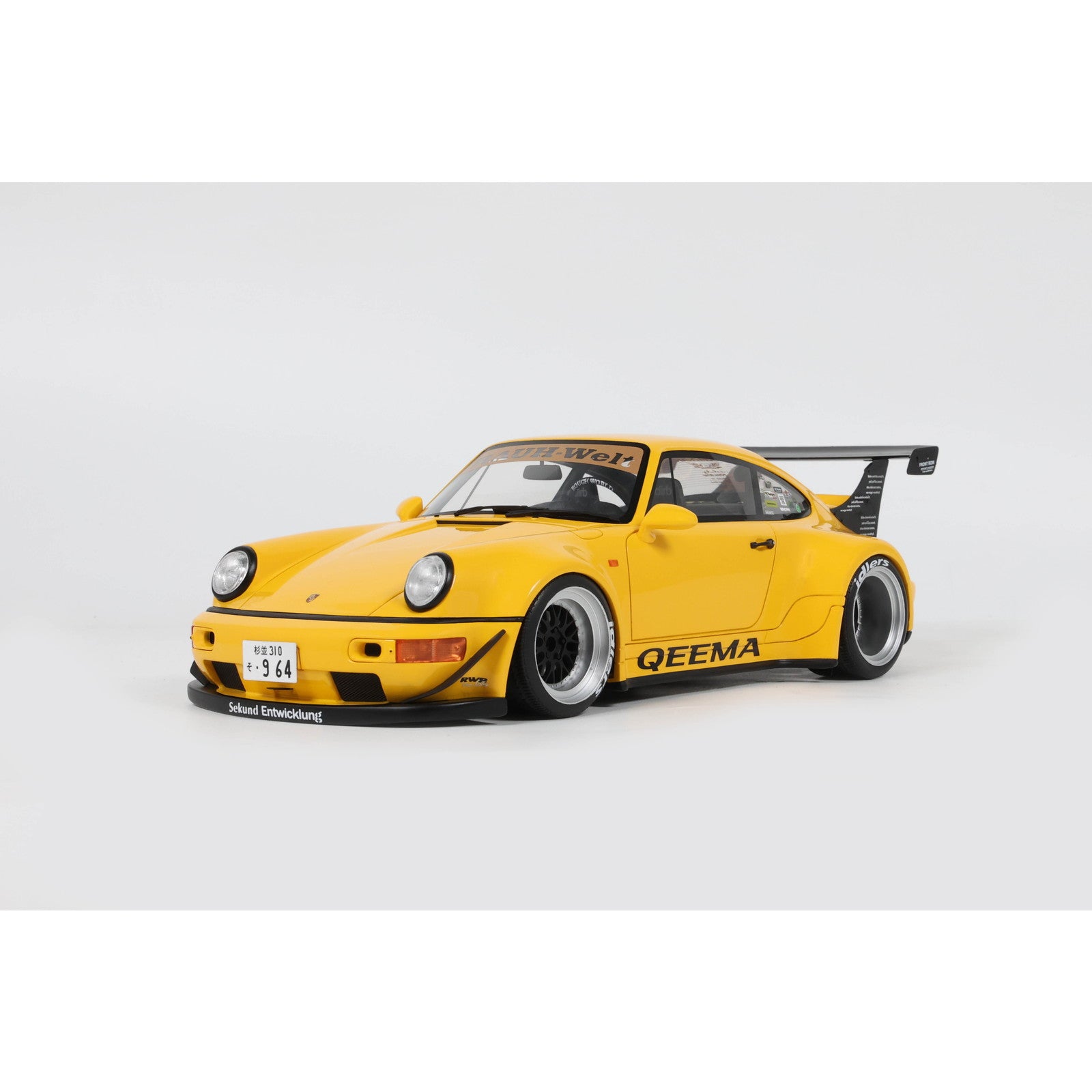 【予約安心出荷】[MDL] 1/18 RWB QEEMA 2024(イエロー) 完成品 ミニカー(GTS492) GTスピリット(2025年5月)