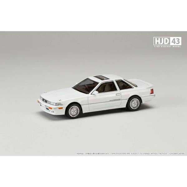 【予約安心出荷】[MDL] HJR43 1/43 トヨタ ソアラ 2000 TWINCAM 24 TWIN TURBO GT-TWIN TURBO L(GZ20) 1988 スーパーホワイト III 完成品 ミニカー(HJD432003W) ホビージャパン(2025年3月)