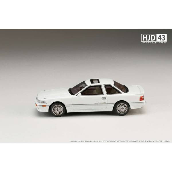 【予約安心出荷】[MDL] HJR43 1/43 トヨタ ソアラ 2000 TWINCAM 24 TWIN TURBO GT-TWIN TURBO L(GZ20) 1988 スーパーホワイト III 完成品 ミニカー(HJD432003W) ホビージャパン(2025年3月)