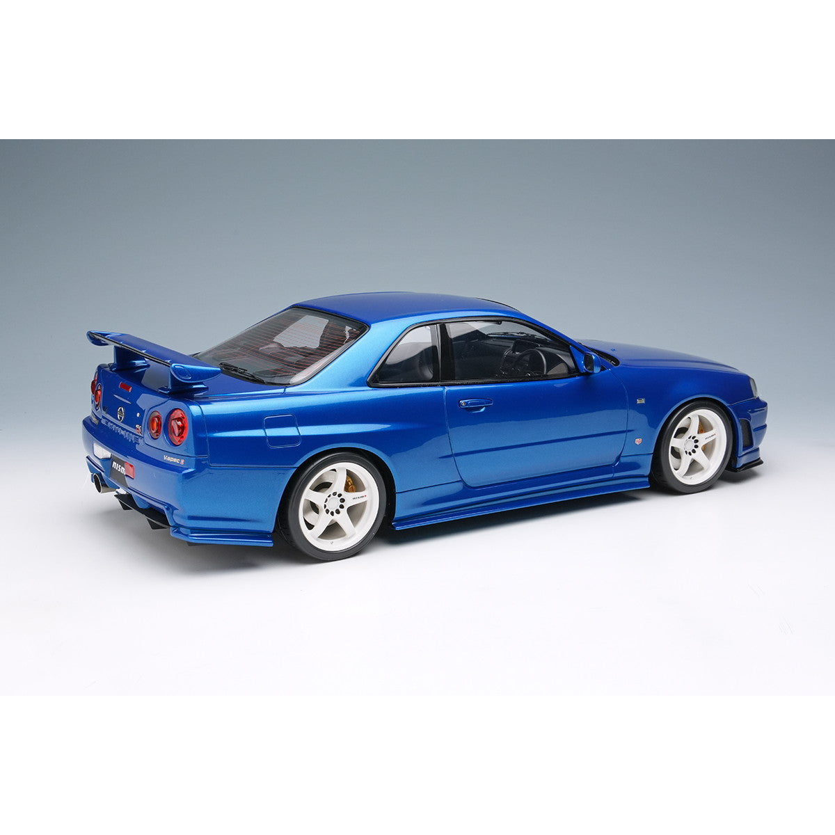 【予約安心出荷】[MDL] 1/18 日産 スカイラインGT-R(BNR34 NISMO S-tune Version) 2004(ベイサイドブルー) 完成品 ミニカー(EML136A) EIDOLON(アイドロン) (2025年4月)