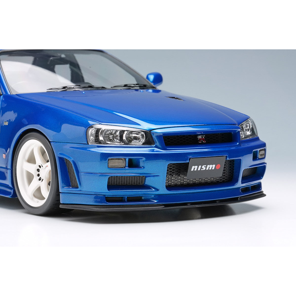 【予約安心出荷】[MDL] 1/18 日産 スカイラインGT-R(BNR34 NISMO S-tune Version) 2004(ベイサイドブルー) 完成品 ミニカー(EML136A) EIDOLON(アイドロン) (2025年4月)