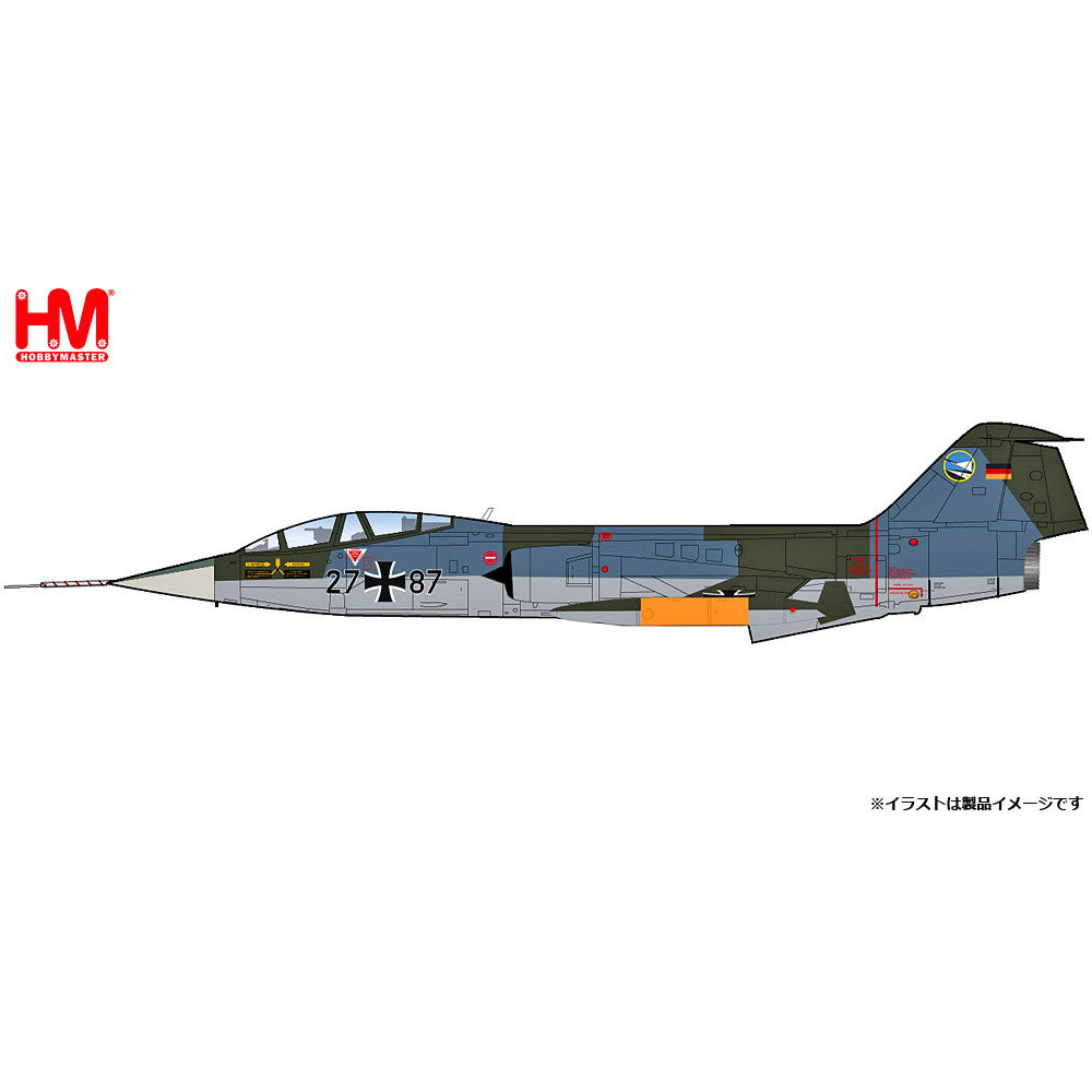 【新品即納】[MDL] 1/72 TF-104G スターファイター 西ドイツ空軍 第74戦闘航空団 メルダース 1970 完成品 飛行機(HA1077) ホビーマスター(20250131)