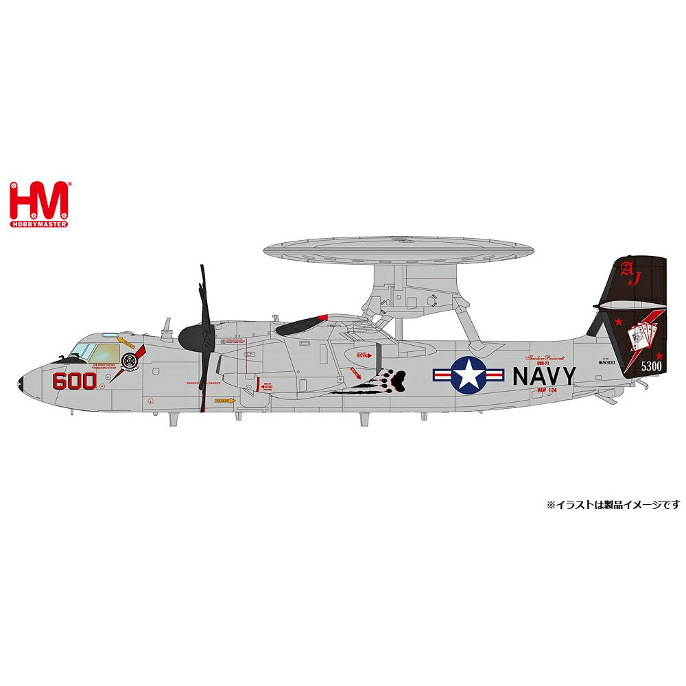 【新品即納】[MDL] 1/72 E-2C ホークアイ VAW-121 ベア・エース 2009 完成品 飛行機(HA4822) ホビーマスター(20250131)