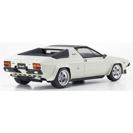 【新品即納】[MDL] 1/18 ランボルギーニ シルエット(ホワイト) 完成品 ミニカー(KSR18513W) 京商(20241231)