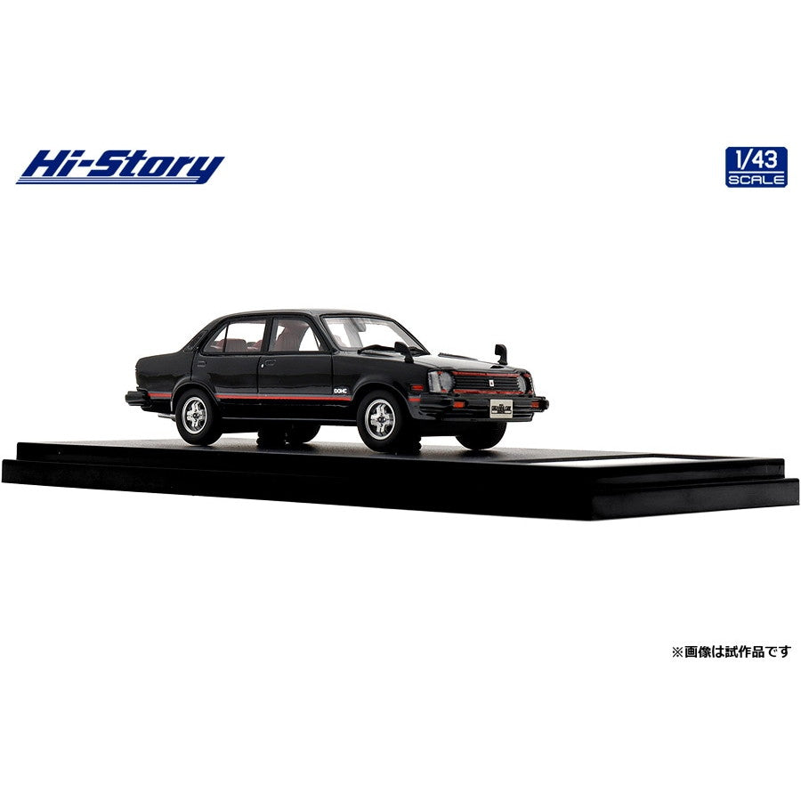 【新品即納】[MDL] ハイ・ストーリーシリーズ 1/43 ISUZU GEMINI Sedan(いすず ジェミニ セダン) ZZ/T(1981) ブラック 完成品 ミニカー(HS472BK) ハイストーリー(20241231)