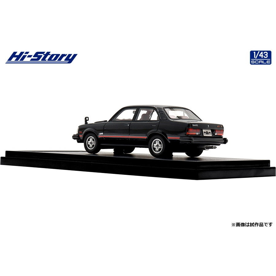 【新品即納】[MDL] ハイ・ストーリーシリーズ 1/43 ISUZU GEMINI Sedan(いすず ジェミニ セダン) ZZ/T(1981) ブラック 完成品 ミニカー(HS472BK) ハイストーリー(20241231)