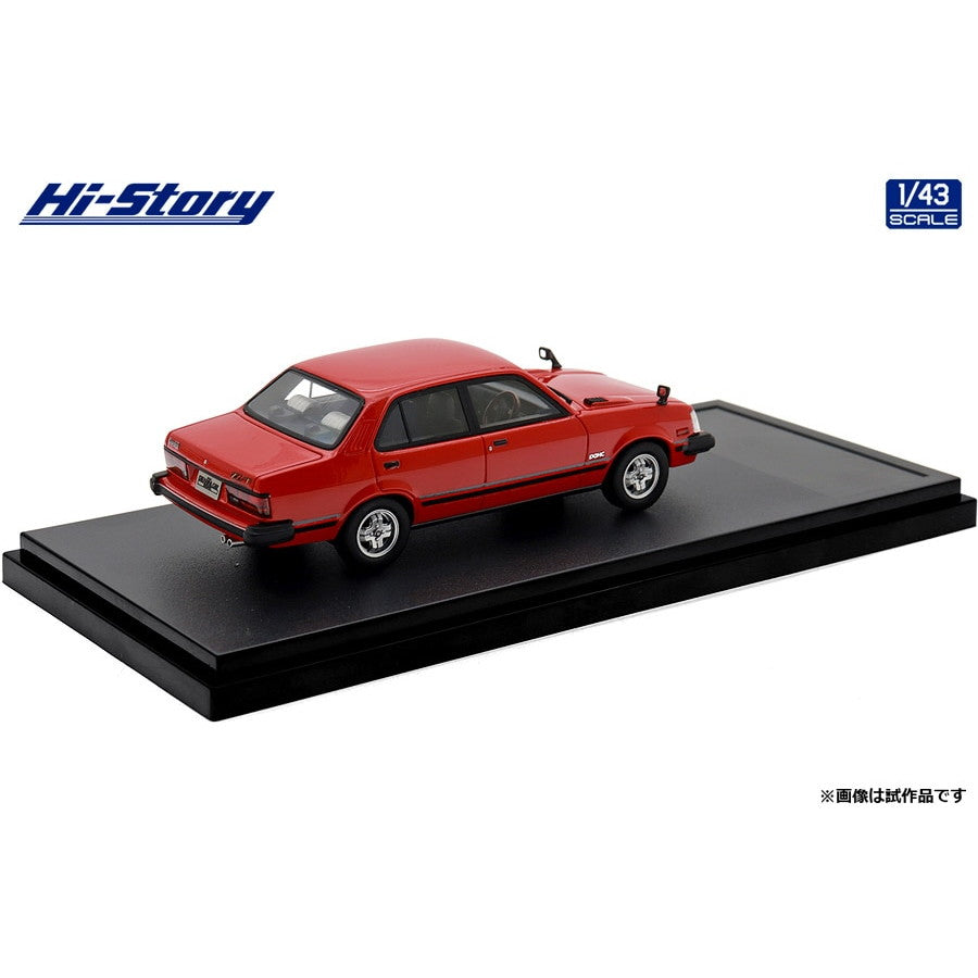 【新品即納】[MDL] ハイ・ストーリーシリーズ 1/43 ISUZU GEMINI Sedan(いすず ジェミニ セダン) ZZ/T(1981) レッド 完成品 ミニカー(HS472RE) ハイストーリー(20241231)