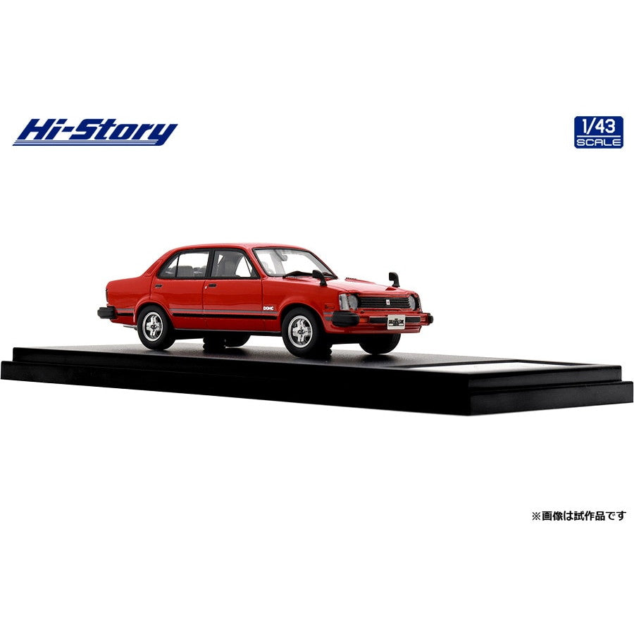 【新品即納】[MDL] ハイ・ストーリーシリーズ 1/43 ISUZU GEMINI Sedan(いすず ジェミニ セダン) ZZ/T(1981) レッド 完成品 ミニカー(HS472RE) ハイストーリー(20241231)