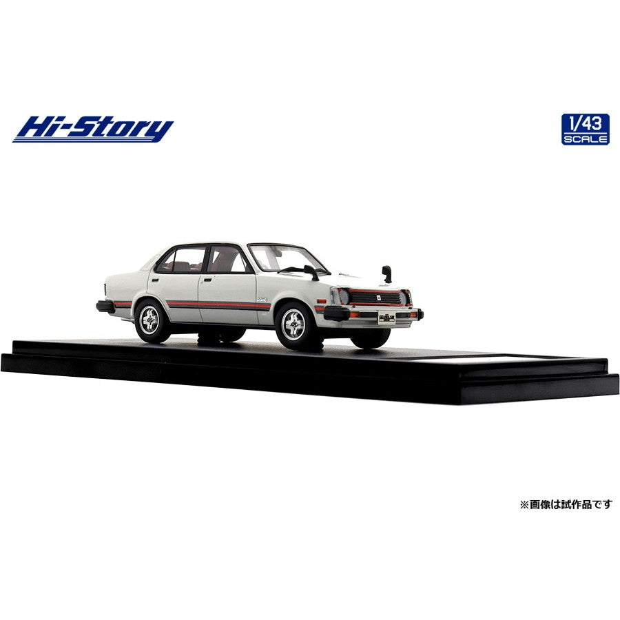 【新品即納】[MDL] ハイ・ストーリーシリーズ 1/43 ISUZU GEMINI Sedan(いすず ジェミニ セダン) ZZ/T(1981) ホワイト 完成品 ミニカー(HS472WH) ハイストーリー(20241231)