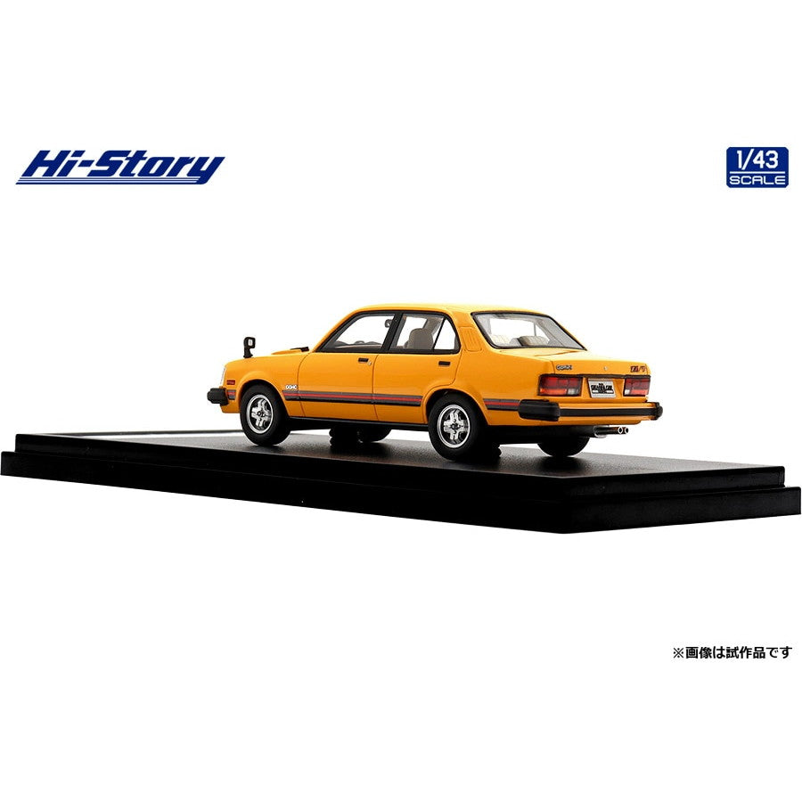 【新品即納】[MDL] ハイ・ストーリーシリーズ 1/43 ISUZU GEMINI Sedan(いすず ジェミニ セダン) ZZ/T(1981) イエロー 完成品 ミニカー(HS472YE) ハイストーリー(20241231)