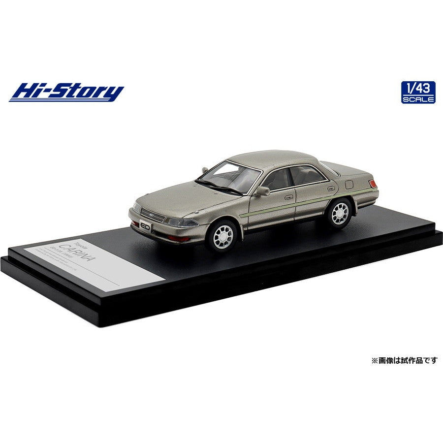 【新品即納】[MDL] ハイ・ストーリーシリーズ 1/43 Toyota CARINA(トヨタ カリーナ) ED 2.0X(1990) ライトカーキグラファイトマイカメタリック 完成品 ミニカー(HS475SL) ハイストーリー(20241231)