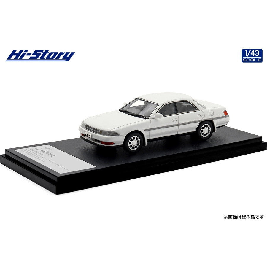 【新品即納】[MDL] ハイ・ストーリーシリーズ 1/43 Toyota CARINA(トヨタ カリーナ) ED 2.0X(1990) スーパーホワイトII 完成品 ミニカー(HS475WH) ハイストーリー(20241231)