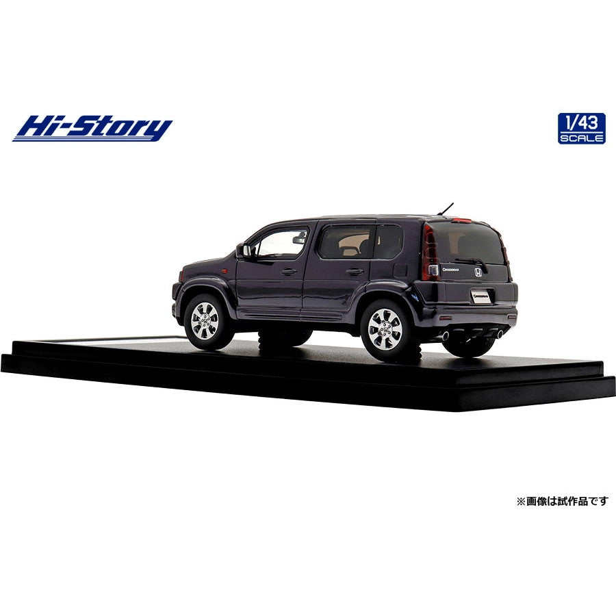 【中古即納】[MDL] ハイ・ストーリーシリーズ 1/43 Honda CROSSROAD(クロスロード) 20X(2007) プレミアムディープバイオレット・パール 完成品 ミニカー(HS483PP) ハイストーリー(20250216)