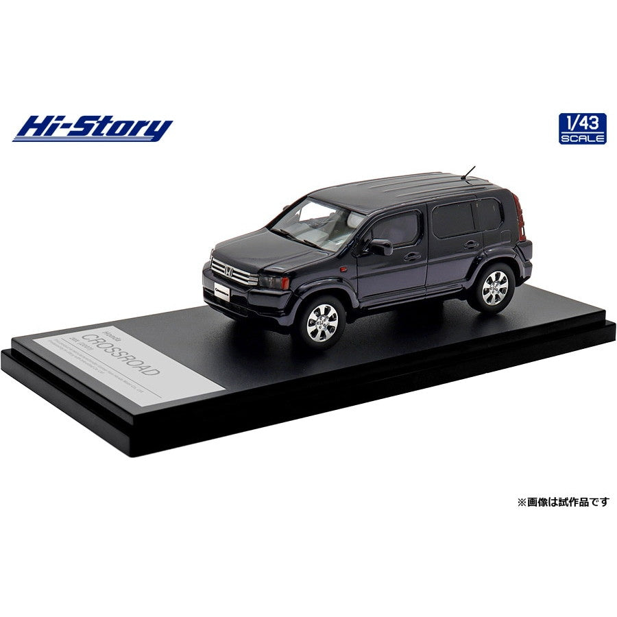 【中古即納】[MDL] ハイ・ストーリーシリーズ 1/43 Honda CROSSROAD(クロスロード) 20X(2007) プレミアムディープバイオレット・パール 完成品 ミニカー(HS483PP) ハイストーリー(20250216)