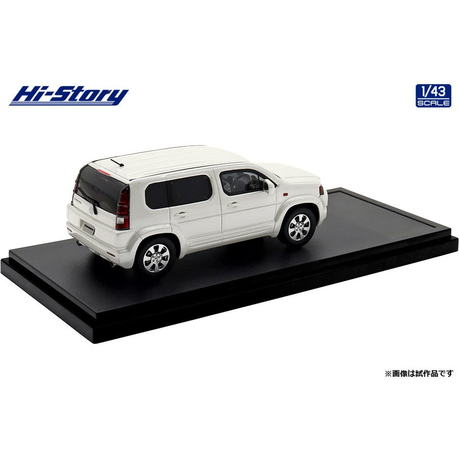 【新品即納】[MDL] ハイ・ストーリーシリーズ 1/43 Honda CROSSROAD(クロスロード) 20X(2007) プレミアムホワイトパール 完成品 ミニカー(HS483WH) ハイストーリー(20241231)