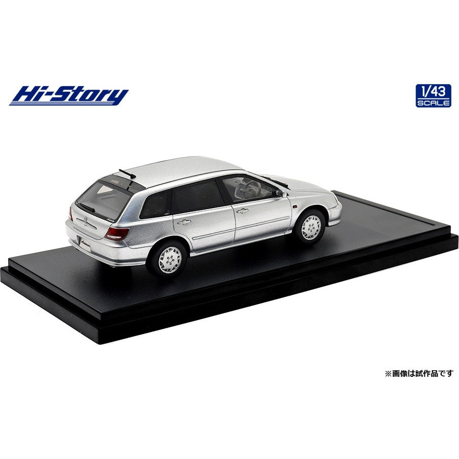【新品即納】[MDL] ハイ・ストーリーシリーズ 1/43 Honda Avancier(アヴァンシア) V(1999) サテンシルバーメタリック 完成品 ミニカー(HS484SL) ハイストーリー(20241231)