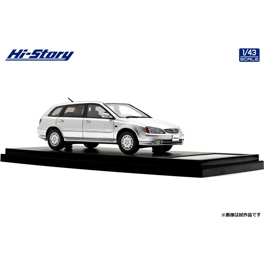 【新品即納】[MDL] ハイ・ストーリーシリーズ 1/43 Honda Avancier(アヴァンシア) V(1999) サテンシルバーメタリック 完成品 ミニカー(HS484SL) ハイストーリー(20241231)