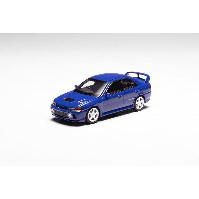 【新品即納】[MDL] 1/64 Mitsubishi Lancer Evolution(ランサーエボリューション) IV ICELLE BLUE 完成品 ミニカー(M64002) MOTORHELIX(モーターヘリックス)(20250228)