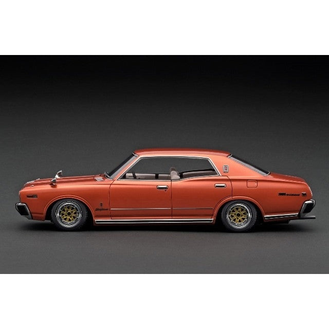 【新品即納】[MDL] 1/18 Nissan Cedric Brougham(セドリック ブロアム)(330) Copper Orange(カッパーオレンジ) 完成品 ミニカー(IG3558) ignition model(イグニッションモデル)(20240731)
