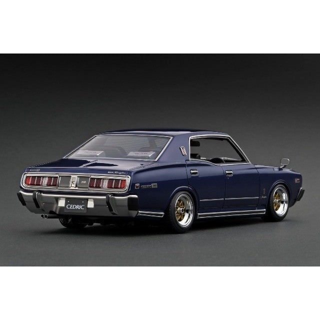 【予約安心出荷】[MDL] 1/18 Nissan Cedric Brougham(セドリック ブロアム)(330) Blue Metallic(ブルーメタリック) 完成品 ミニカー(IG3560) ignition model(イグニッションモデル)(2025年7月)