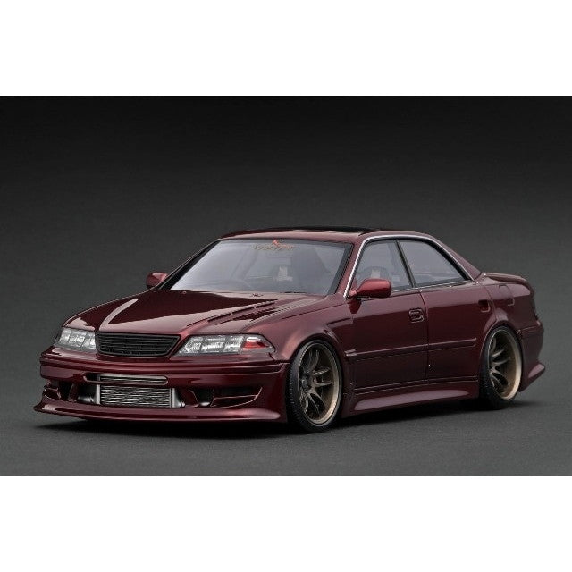 【予約安心出荷】[MDL] 1/18 VERTEX JZX100 MARK-II Red Metallic(レッドメタリック) 完成品 ミニカー(IG3577) ignition model(イグニッションモデル)(2025年7月)