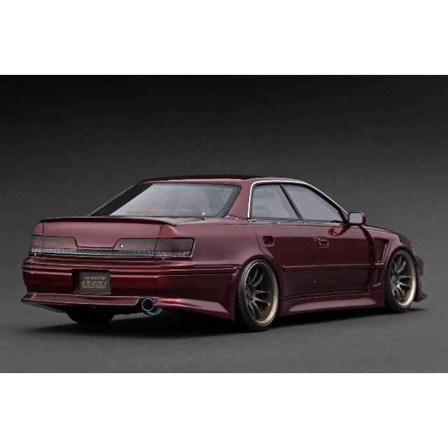 【予約安心出荷】[MDL] 1/18 VERTEX JZX100 MARK-II Red Metallic(レッドメタリック) 完成品 ミニカー(IG3577) ignition model(イグニッションモデル)(2025年7月)