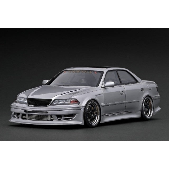 【予約安心出荷】[MDL] 1/18 VERTEX JZX100 MARK-II Silver White(シルバーホワイト) 完成品 ミニカー(IG3578) ignition model(イグニッションモデル)(2025年7月)