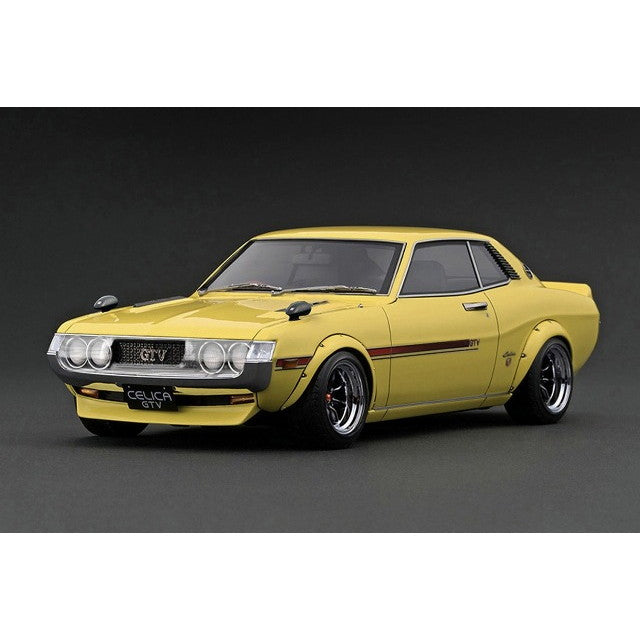 【予約安心出荷】[MDL] 1/18 Toyota Celica(セリカ) 1600GTV(TA22) Yellow(イエロー) 完成品 ミニカー(IG3688) ignition model(イグニッションモデル)(2025年4月)