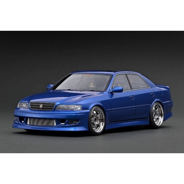 【新品即納】[MDL] 1/18 VERTEX JZX100 Chaser Blue Metallic(ブルーメタリック) With Engine 完成品 ミニカー(IG3319) ignition model(イグニッションモデル)(20241214)