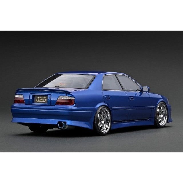 【新品即納】[MDL] 1/18 VERTEX JZX100 Chaser Blue Metallic(ブルーメタリック) With Engine 完成品 ミニカー(IG3319) ignition model(イグニッションモデル)(20241214)