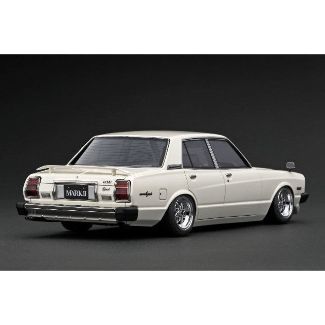 【新品即納】[MDL] 1/18 Toyota MarkII Sedan Grande(マークII セダン グランデ)(MX41) White(ホワイト) 完成品 ミニカー(IG3433) ignition model(イグニッションモデル)(20241214)