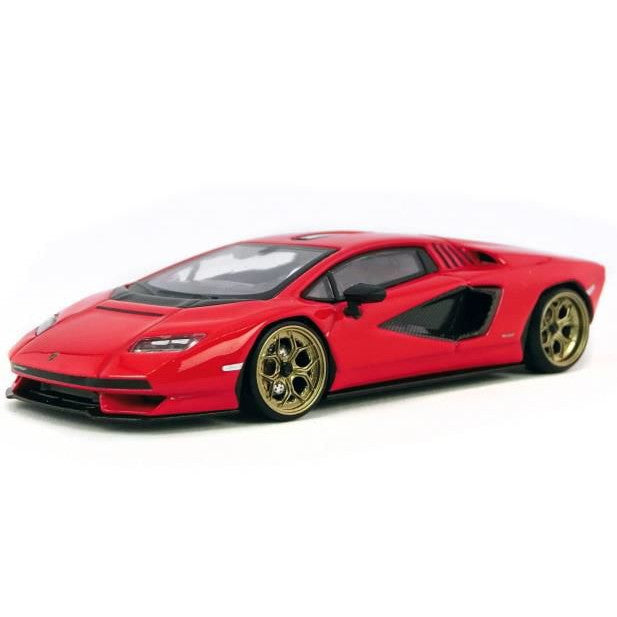 【予約安心出荷】[MDL] 1/64 Lamborghini(ランボルギーニ) カウンタック (LPI 800-4) レッド 完成品 ミニカー(DBW041A) D MODEL(Dモデル)(2024年12月)