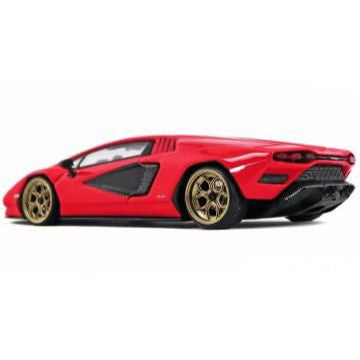 【新品即納】[MDL] 1/64 Lamborghini(ランボルギーニ) カウンタック (LPI 800-4) レッド 完成品 ミニカー(DBW041A) D MODEL(Dモデル)(20241231)