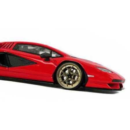 【新品即納】[MDL] 1/64 Lamborghini(ランボルギーニ) カウンタック (LPI 800-4) レッド 完成品 ミニカー(DBW041A) D MODEL(Dモデル)(20241231)