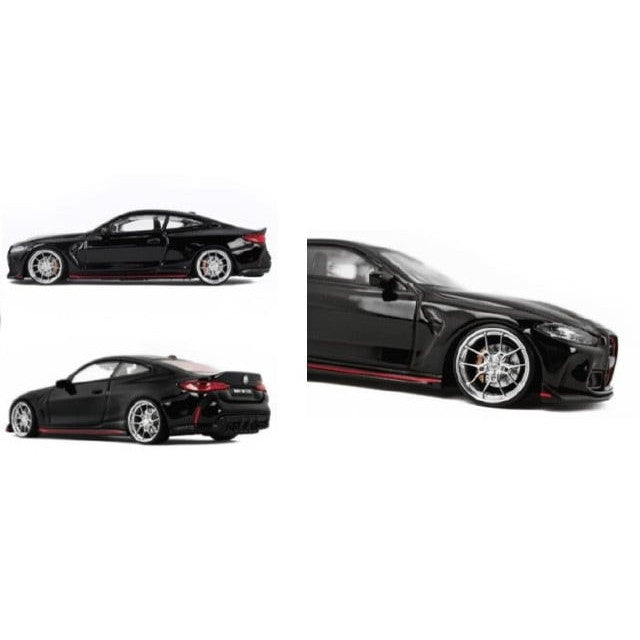 【新品即納】[MDL] 1/64 BMW M4 CSL (G82) ブラック 完成品 ミニカー(DBW045A) D MODEL(Dモデル)(20241231)