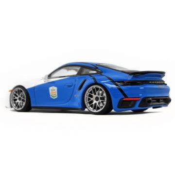 【新品即納】[MDL] 1/64 Porsche(ポルシェ) 911 ターボ S セーフティーカー 完成品 ミニカー(DBW047A) D MODEL(Dモデル)(20241231)