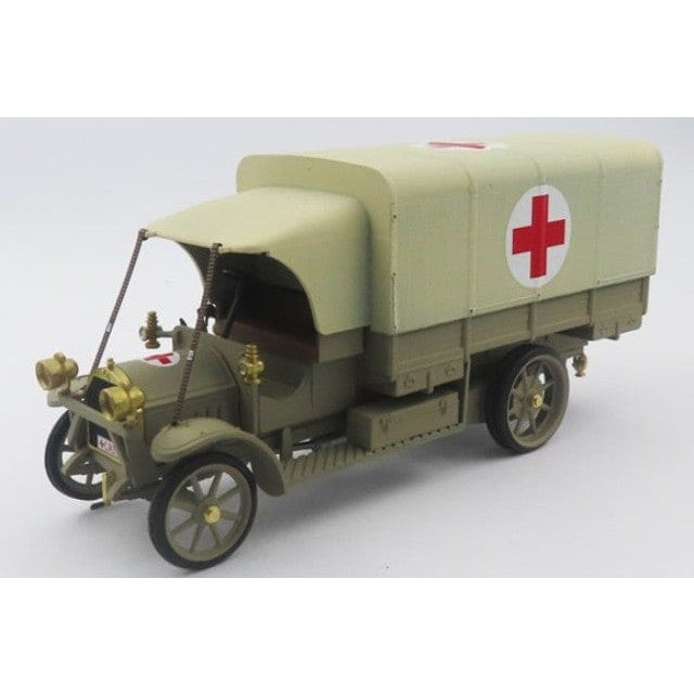 【予約安心出荷】[MDL] 1/43 フィアット 18 BL Ambulanza 1915 160° アニバーサリー Croce Rossa Italiana 完成品 ミニカー(RIO4741) RIO(リオ)(2024年12月)