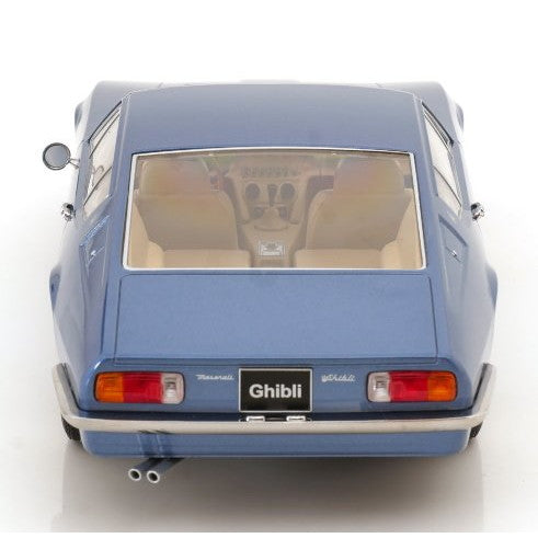 【予約安心出荷】[MDL] 1/18 マセラティ ギブリ クーペ 1969 ブルーメタリック 完成品 ミニカー(KKDC181271) KK scal(ケーケースケール)(2025年5月)