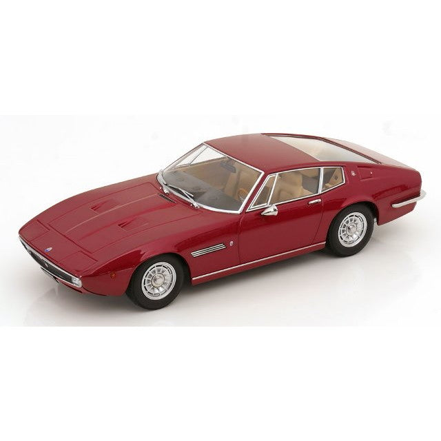 【予約安心出荷】[MDL] 1/18 マセラティ ギブリ クーペ 1969 レッドメタリック 完成品 ミニカー(KKDC181273) KK scal(ケーケースケール)(2025年5月)