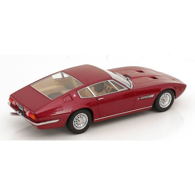 【予約安心出荷】[MDL] 1/18 マセラティ ギブリ クーペ 1969 レッドメタリック 完成品 ミニカー(KKDC181273) KK scal(ケーケースケール)(2025年5月)