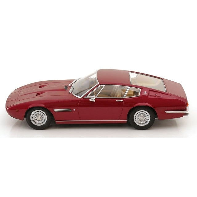 【予約安心出荷】[MDL] 1/18 マセラティ ギブリ クーペ 1969 レッドメタリック 完成品 ミニカー(KKDC181273) KK scal(ケーケースケール)(2025年5月)