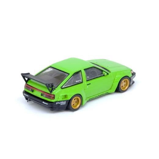 【中古即納】[MDL] 1/64 TOYOTA AE86 Levin PANDEM ROCKET BUNNY グリーン 完成品 ミニカー(AE86PL-GRN) INNO MODELS(イノモデル)(20250131)