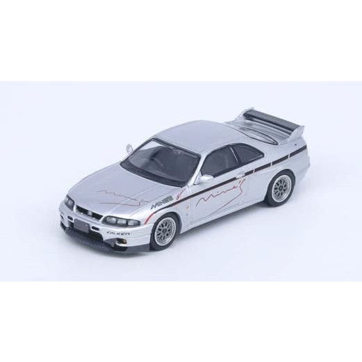 【予約安心出荷】[MDL] 1/64 NISSAN スカイライン GT-R(R33) Tuned by Mine's シルバー 完成品 ミニカー(R33-MINES-S) INNO MODELS(イノモデル)(2025年1月)