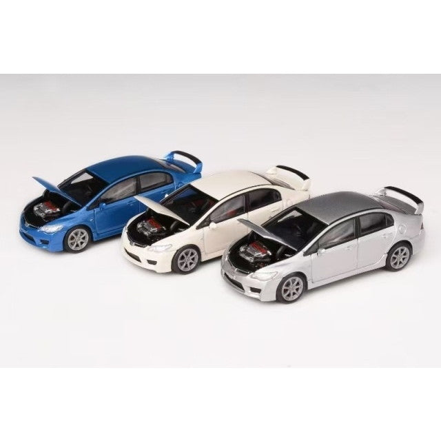 【予約安心出荷】[MDL] 1/64 Honda Civic(シビック) Type R(FD2) Championship white 完成品 ミニカー(M65401) MOTORHELIX(モーターヘリックス)(2025年2月)